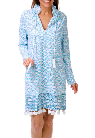 Thumbnail 1: CABANA LIFE Women's Sag Harbor Coverluxe Hooded Cover Up 