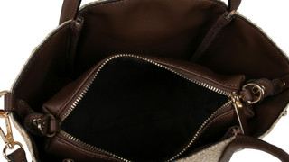 Thumbnail 3: SOL AND MER Straw Satchel With Buckle Bag 