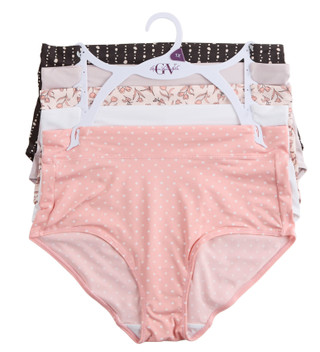 Thumbnail 1: Gloria Vanderbilt Plus 5-Pack Brief Panties 