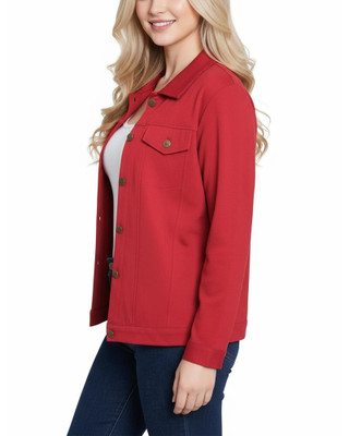 Thumbnail 2: Ny Collection  Petite Ponte Cropped Jacket 