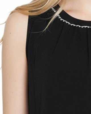 Thumbnail 4: Ny Collection Petite Sleeveless Blouson Top 