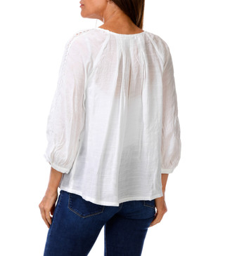 Thumbnail 2: FIGUEROA & FLOWER Women's 3/4 Sleeve Paris Top 