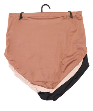 Thumbnail 2: FIT Women's Plus 3 Pk Light-Control Hi Waist Brief 