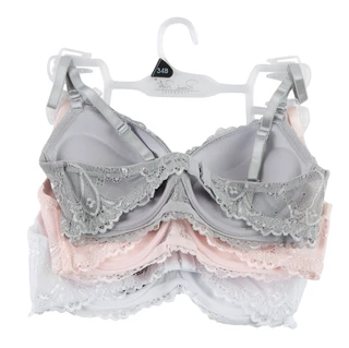 Thumbnail 2: Rene Rofe Women's 3 Pk Extreme Push Up Bras 