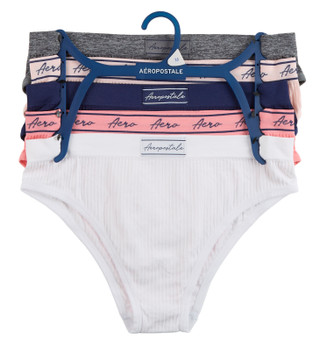 Thumbnail 1: Aeropostale Women's 5 Pk Ribbed Seamless Panties 
