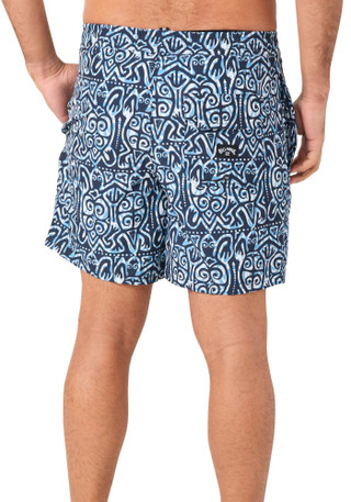 Thumbnail 3: BILLABONG Men's Print Swim Shorts  