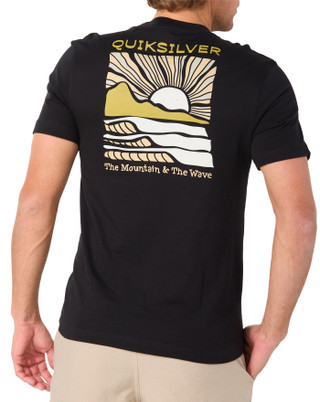 Thumbnail 4: Quiksilver Men's Short Sleeve Logo Tee 