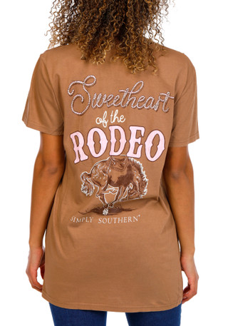 Thumbnail 2: SIMPLY SOUTHERN Juniors Short Sleeve Rodeo Graphic Tee 