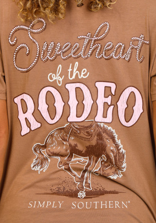 Thumbnail 6: SIMPLY SOUTHERN Juniors Short Sleeve Rodeo Graphic Tee 