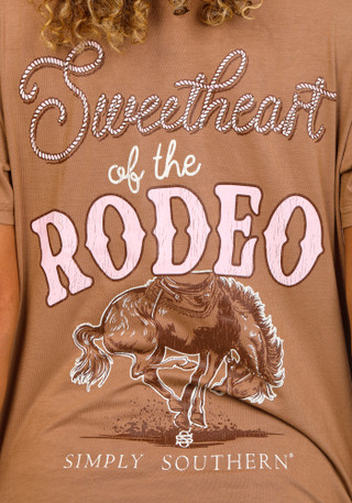 Thumbnail 3: SIMPLY SOUTHERN Juniors Short Sleeve Rodeo Graphic Tee 