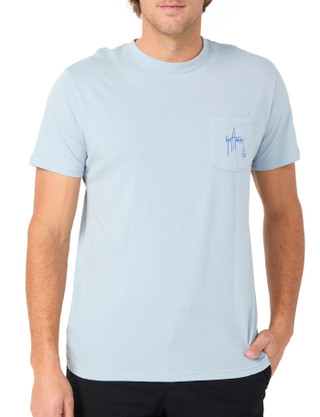 Thumbnail 2: Guy Harvey Men's Short Sleeve Logo Super Grand Slam Tee 