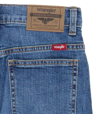 Thumbnail 6: Wrangler Big Boy's Classic Straight Denim Jeans 