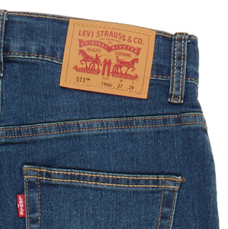 Thumbnail 3: Levi's Big Boy's Performance 511 Slim Denim Jeans 