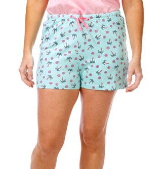 Thumbnail 5: Life is Good Women's 3 Pc Pajama Shorts Set 