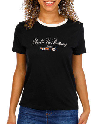 Thumbnail 1: BRIXTON Juniors Buckle Up Buttercup Graphic Tee 