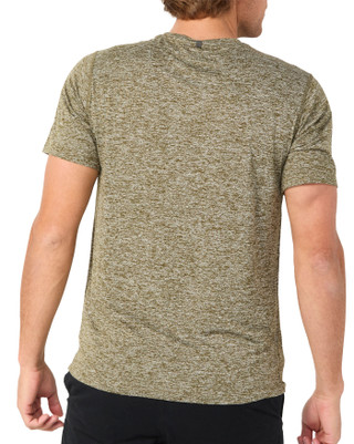 Thumbnail 3: New Balance Men's Active Short Sleeve Heathered Logo Tee 