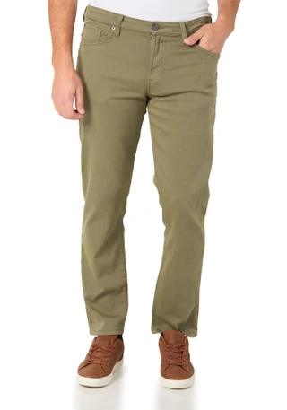 Thumbnail 1: Kenneth Cole Men's Solid 5 Pocket Casual Pants  