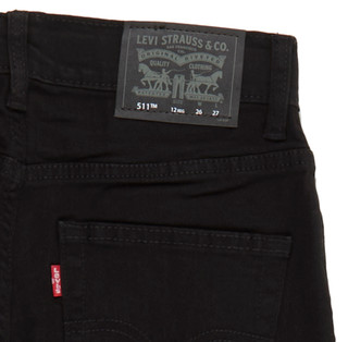 Thumbnail 3: Levi's Big Boy's Performance 511 Slim Denim Jeans 