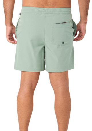 Thumbnail 6: Quiksilver Men's Logo Swim Shorts  