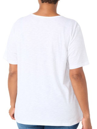 Thumbnail 2: Coral Bay Plus Short Sleeve All American Fireworks Top 