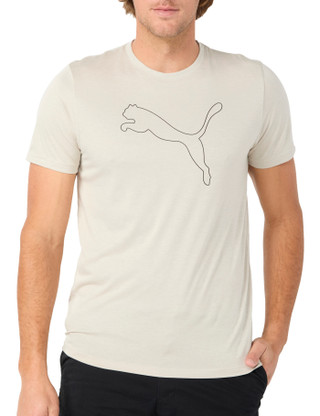 Thumbnail 1: Puma Men's Short Sleeve Cat Logo Tee 