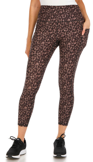 Thumbnail 1: RBX Women's Active Animal Print Leggings  
