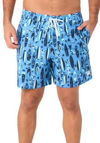 Thumbnail 1: QUICKSILVER WATERMAN Men's Print Swim Shorts 