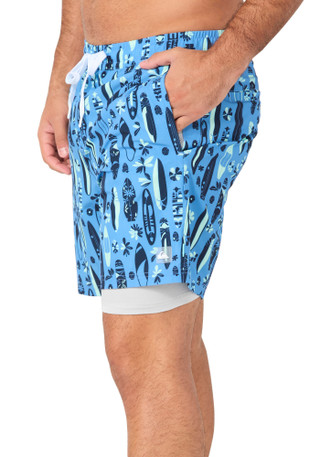 Thumbnail 7: QUICKSILVER WATERMAN Men's Print Swim Shorts 