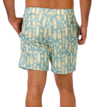 Thumbnail 2: QUICKSILVER WATERMAN Men's Print Swim Shorts 
