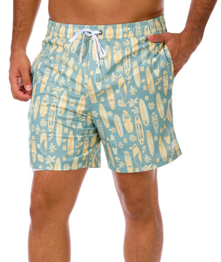 Thumbnail 1: QUICKSILVER WATERMAN Men's Print Swim Shorts 
