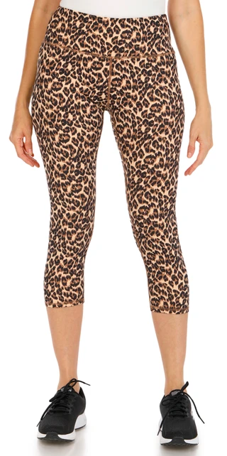 Thumbnail 1: Absolutely Fit Women's Active  Animal Print Capris  