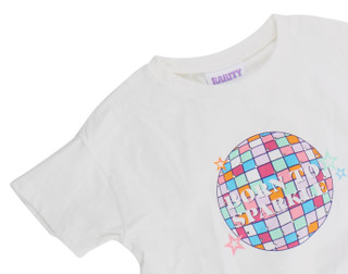 Thumbnail 5: Rarity Little Girls 3 Pc Born To Sparkle Tee, Shorts & Cargo Bag 