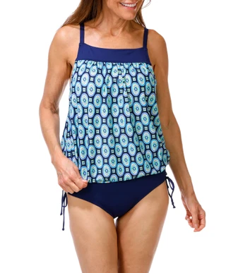 Thumbnail 1: Beach House Swim Women's 2 Pc Tankini Swimsuit Set 