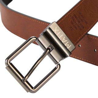 Thumbnail 5: Matix Men's Faux Leather Reversible Belt 