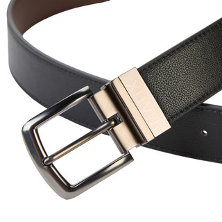 Thumbnail 3: Matix Men's Pebble Grain Reversible Belt 
