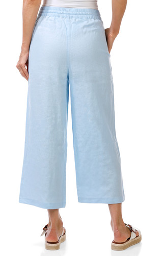 Thumbnail 2: DKNY Women's Solid Linen Pants  