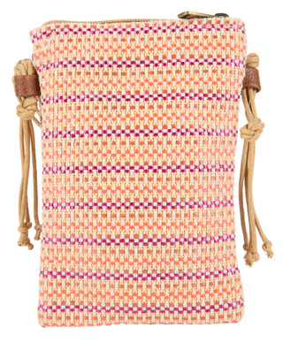 Thumbnail 3: Sun N' Sand Coral Straw Crossbody Bag 