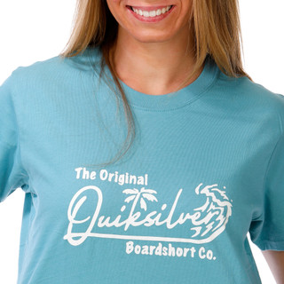 Thumbnail 6: Quicksilver Juniors Short Sleeve Logo Tee 