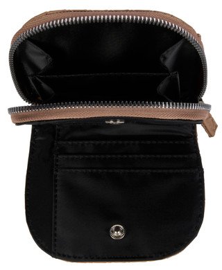 Thumbnail 3: Mundi Faux Leather Woven Dome Purse 