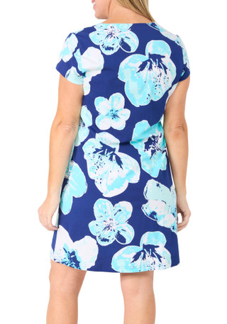 Thumbnail 4: ANA CLARE Women's V Neck Floral Dress 