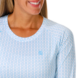 Thumbnail 3: SCALES Women's Long Sleeve Performance Sail Top 