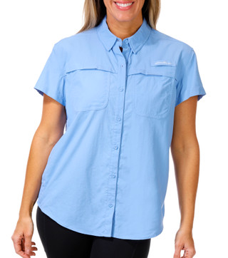 Thumbnail 1: Eddie Bauer Women's Short Sleeve Outdoor Button Down Performance Top 