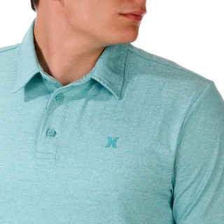 Thumbnail 3: Hurley Men's Short Sleeve Active Solid Polo Shirt  