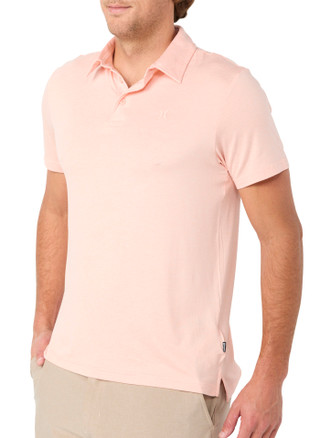Thumbnail 3: Hurley Men's Short Sleeve Active Solid Polo Shirt  