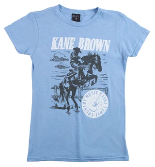 Thumbnail 1: Day Juniors Short Sleeve Country Music Tee 
