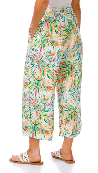 Thumbnail 3: Stella Parker Women's Printed Capri Pants 