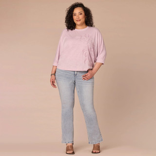 Thumbnail 8: Democracy Plus 3Q Applique Dolman Top 