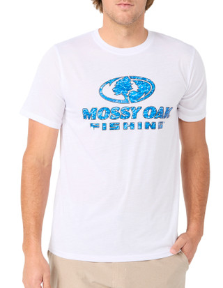 Thumbnail 1: Mossy Oak Men's Short Sleeve Graphic Crew Neck Tee 
