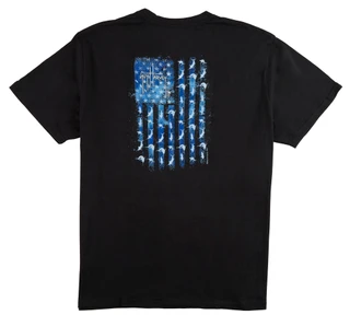 Thumbnail 2: Guy Harvey Men's Short Sleeve Logo Marlin Graphic Tee 