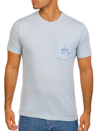 Thumbnail 5: Guy Harvey Men's Short Sleeve Logo Marlin Graphic Tee 